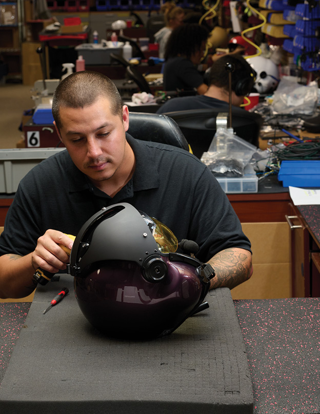 Evo store helicopter helmet